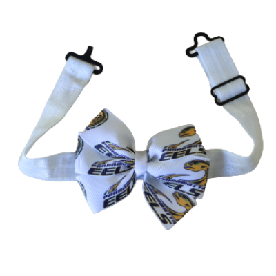 NRL Brisbane Broncos Bella Hair Bow Clip – Pinkberry Kisses