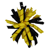 School Hair Accessories - School Korker Non Slip Hair Clip Girl Toddler - Pinkberry Kisses Black Daffodil Yellow