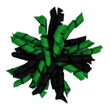 School Hair Accessories - School Korker Non Slip Hair Clip Girl Toddler - Pinkberry Kisses Emerald Green  Black