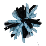 School Hair Accessories - School Korker Non Slip Hair Clip Girl Toddler - Pinkberry Kisses Black Light Blue