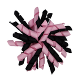 School Hair Accessories - School Korker Non Slip Hair Clip Girl Toddler - Pinkberry Kisses Black Light pink