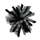 School Hair Accessories - School Korker Non Slip Hair Clip Girl Toddler - Pinkberry Kisses Black Light Silver Grey