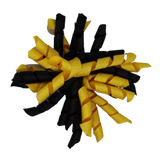School Hair Accessories - School Korker Non Slip Hair Clip Girl Toddler - Pinkberry Kisses Black Maize Yellow
