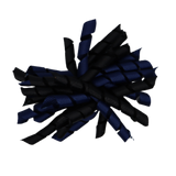 School Hair Accessories - School Korker Non Slip Hair Clip Girl Toddler - Pinkberry Kisses Navy Blue Black