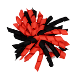 School Hair Accessories - School Korker Non Slip Hair Clip Girl Toddler - Pinkberry Kisses Black Neon Orange