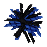 School Hair Accessories - School Korker Non Slip Hair Clip Girl Toddler - Pinkberry Kisses Black Royal Blue