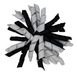 School Hair Accessories - School Korker Non Slip Hair Clip Girl Toddler - Pinkberry Kisses Black White