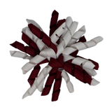 School Hair Accessories - School Korker Non Slip Hair Clip Girl Toddler - Pinkberry Kisses Burgundy White