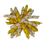 School Hair Accessories - School Korker Non Slip Hair Clip Girl Toddler - Pinkberry Kisses Daffodil Yellow Cream Ivory