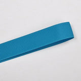  16mm (5/8) Plain Grosgrain Ribbon by the meter Pinkberry Kisses Methyl Blue