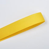 Maize 22mm (7/8) Plain Grosgrain Ribbon by the meter Pinkberry Kisses