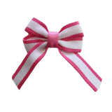 Baby and Toddler non slip hair clips - white and pink  Non Slip Hair Clip Pinkberry Kisses Baby Toddler Hair Clip