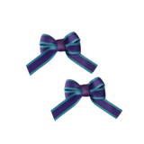 Baby and Toddler non slip hair clips - Blue and Purple Non Slip Hair Clip Pinkberry Kisses Baby Toddler Hair Clip Pair of Hair Clips