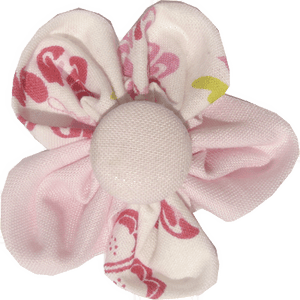 Kanzashi fabric flower - Ella