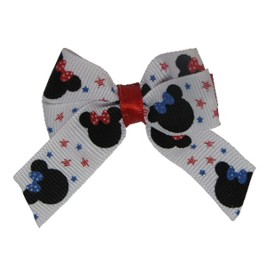 Amore Hair Bow - Minnie Mouse Pinkberry Kisses Hair Accessories Baby Hair Bow 