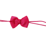 Baby and toddler soft elastic cherish bow headband Bright Pink