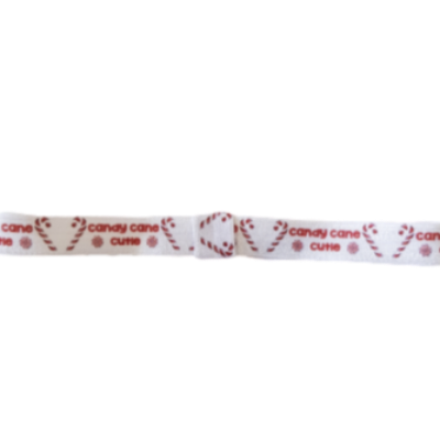 Hair accessories for girls Hair accessories for baby - Pinkberry Kisses Christmas Headband - Soft Headband Candy Canes Cutie 