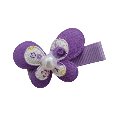 Non Slip Butterfly Hair Clip Hair accessories for Baby, Toddler & girls - Butterfly Lavender Pinkberry Kisses