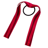 School Uniform Hair Accessories Ponytail Streamer Straight Hair Ties Girls Hair Accessories Pinkberry Kisses Shocking Pink Burgundy