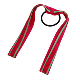 School Uniform Hair Accessories Ponytail Streamer Straight Hair Ties Girls Hair Accessories Pinkberry Kisses Shocking Pink Mint Green