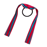 School Uniform Hair Accessories Ponytail Streamer Straight Hair Ties Girls Hair Accessories Pinkberry Kisses Shocking Pink Misty Turquoise