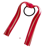 School Uniform Hair Accessories Ponytail Streamer Straight Hair Ties Girls Hair Accessories Pinkberry Kisses Shocking Pink Peach