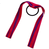 School Uniform Hair Accessories Ponytail Streamer Straight Hair Ties Girls Hair Accessories Pinkberry Kisses Shocking Pink Purple