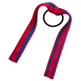 School Uniform Hair Accessories Ponytail Streamer Straight Hair Ties Girls Hair Accessories Pinkberry Kisses Shocking Pink Royal Blue