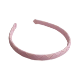 School Hair Accessories Woven Single Colour Headband School Uniform School Hair Accessories Pinkberry Kisses light Pink