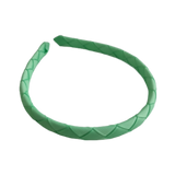 School Hair Accessories Woven Single Colour Headband School Uniform School Hair Accessories Pinkberry Kisses Mint Green