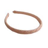 School Hair Accessories Woven Single Colour Headband School Uniform School Hair Accessories Pinkberry Kisses Peach