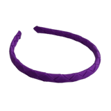 School Hair Accessories Woven Single Colour Headband School Uniform School Hair Accessories Pinkberry Kisses Purple