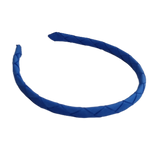 School Hair Accessories Woven Single Colour Headband School Uniform School Hair Accessories Pinkberry Kisses Royal Blue