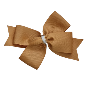Timeless Hair Bow Pinkberry Kisses Hair Accessories - Gold