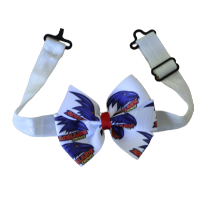 AFL Adelaide Crows Adjustable Bella Bow Tie Sports Pinkberry Kisses Men Boys Party Wedding Game Pinkberry Kisses