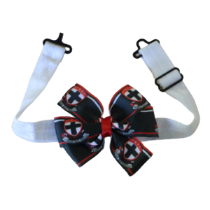 AFL St Kilda Saints Adjustable Bella Bow Tie Sports Pinkberry Kisses Men Boys Party Wedding Game Pinkberry Kisses