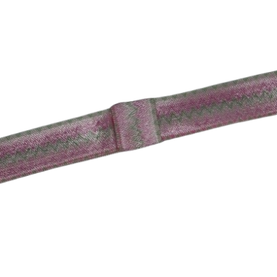 babies and toddler soft Pink and Grey Striped headband - Pinkberry Kisses Baby Headband Soft Headband