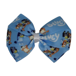 Bella Hair Bow - Bluey Non Slip Hair Clip Hair Bow Hair Accessories pinkberry Kisses