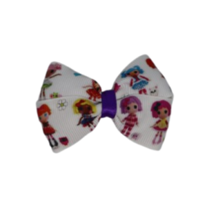 Cherish Hair Bow - Laraloopsy Dolls with Bows and Animals Baby Toddler Girl Non Slip Hair Clip Hair Tie Hair Accessories Pinkberry Kisses