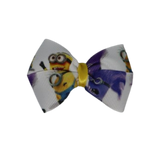 Cherish Hair Bow - Minions with Evil Minion Baby Toddler Girl Non Slip Hair Clip Hair Tie Hair Accessories Pinkberry Kisses