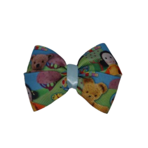 Cherish Hair Bow - Play School Baby Toddler Girl Non Slip Hair Clip Hair Tie Hair Accessories Pinkberry Kisses