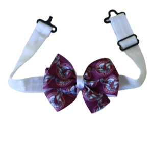 NRL Manly Sea Eagles Bella Adjustable Bow Tie Sports Pinkberry Kisses Men Boys Party Wedding Game Pinkberry Kisses