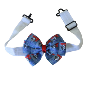 NRL Newcastle Knights Bella Adjustable Bow Tie Sports Pinkberry Kisses Men Boys Party Wedding Game Pinkberry Kisses