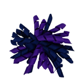 School Hair Accessories - School Korker Non Slip Hair Clip Girl Toddler - Pinkberry Kisses Purple Navy Blue  
