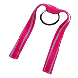 School Uniform Hair Accessories Ponytail Streamer Straight Hair Ties Girls Hair Accessories Pinkberry Kisses Shocking Pink orchid Purple