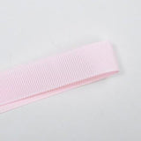 - 16mm (5/8) Plain Grosgrain Ribbon by the meter Pinkberry Kisses Powder Pink 