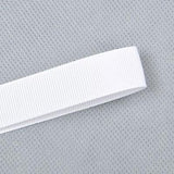 White 16mm (5/8) Plain Grosgrain Ribbon by the meter  Pinkberry Kisses 