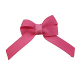 Baby and Toddler non slip hair clips - Baby Hair Bow Pinkberry Kisses Hot Pink 