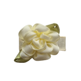 Baby and Toddler non slip hair clips - Cream cabbage rose Baby Hair Accessories - Pinkberry Kisses