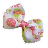 Cherish Hair Bow - Spring Delight Non Slip hair Clip Hair Accessories for Baby Toddler Girl Pinkberry Kisses 